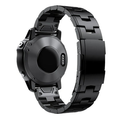 🌞Fris De Lente In Met 50% Korting!⌚Premium Titanium Horlogeband voor Garmin - Lichtgewicht & Corrosiebestendig - 22mm & 26mm QuickFit - Voor Fenix, Epix & Instinct - Luxe Matte Afwerking