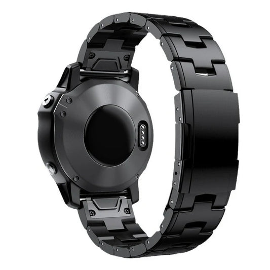 🌞Fris De Lente In Met 50% Korting!⌚Premium Titanium Horlogeband voor Garmin - Lichtgewicht & Corrosiebestendig - 22mm & 26mm QuickFit - Voor Fenix, Epix & Instinct - Luxe Matte Afwerking