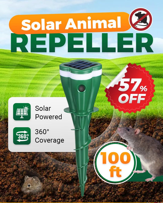 🌸 Speciale aanbieding: 50% korting  🌸 🌞 ZONNE-ENERGIE ONGEDIERTEVERJAGER