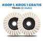🎉Nieuwjaars Cadeau 50% KORTING!🪚Vilten Polijstschijf Met Klep - Hoogwaardig Wol (115/125mm) & Hoogglans Effect: Voor Metaal, Hout & Autowerk!