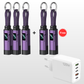 🌞Fris De Lente In Met 50% Korting!🔋4-in-1 Sleutelhanger Laadkabel met Display – Draagbare Snellaadkabel tot 65W met Live Wattage Monitor
