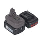 Uitgebreide dekking van 24 modellen！！！Lithium Accu Adapter voor 18V gereedschappen - Hoog rendement, universele compatibiliteit, eenvoudige installatie