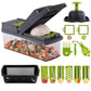 🌞Fris De Lente In Met 50% Korting!🧑‍🍳 15-delige Multifunctionele Groentesnijder Set – Snel Snijden & Rasp | Veilig & Vaatwasmachinebestendig!