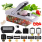 🌞Fris De Lente In Met 50% Korting!🧑‍🍳 15-delige Multifunctionele Groentesnijder Set – Snel Snijden & Rasp | Veilig & Vaatwasmachinebestendig!