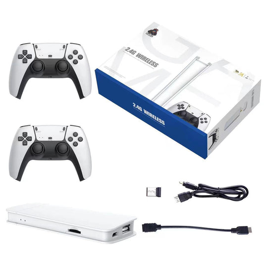 🌞Fris De Lente In Met 50% Korting!🎮 Nieuwe Upgrade Retro Game Console Stick – +40000 Klassieke Spellen & 2 Draadloze Controllers!
