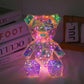 💘Valentijnsaanbieding: 50% Korting!🧸 Kleurrijke Lichtgevende Beer – Magisch Glow-Effect & Knuffelbaar Cadeau voor Haar!