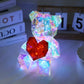 💘Valentijnsaanbieding: 50% Korting!🧸 Kleurrijke Lichtgevende Beer – Magisch Glow-Effect & Knuffelbaar Cadeau voor Haar!