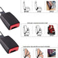 🚗 Gordelverlengclip voor Autogordel – Anti-Slip & Comfortabel, Snelle Installatie voor Meer Veiligheid & Gemak!