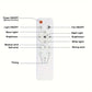 🌞Fris De Lente In Met 50% Korting!🌬️2-in-1 E27 Plafondventilator met Lamp – Dimbare Socket Fan met Afstandsbediening, Timer en 3 Snelheden