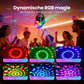 🎄Kerstdeal ALTIJD 50% KORTING!✨Magische LED Disco Bol – RGB Stroboscoop Effect, Afstandsbediening & Draagbaar (Creëer Instant FeestSfeer Voor Partijen, Karaoke & Meer!)
