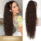💜 LAATSTE DAG VAN DE ACTIE - 🔥70% KORTING 🔥Krullende, golvende frizz-haarverlenging met paardenstaart