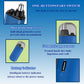 Oplaadbare Draagbare Neustrimmer – 360° Veilige Snijding (Nez- & Oorhaar), Type-C Opladen & Stil | Compact & Wasbaar