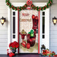🎄Early Christmas Deals - 50% korting🎅 Kerstman Deurdecoratie - Vrolijke Feestsfeer In 1 Minuut!
