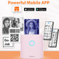 🌞Fris De Lente In Met 50% Korting!🎞️ Mini Herinneringsstickerprinter Bluetooth | 300 DPI HD Foto’s | 5 Rollen BPA-vrij Papier | Onmiddellijke Herinneringen