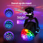 🎄Kerstdeal ALTIJD 50% KORTING!✨Magische LED Disco Bol – RGB Stroboscoop Effect, Afstandsbediening & Draagbaar (Creëer Instant FeestSfeer Voor Partijen, Karaoke & Meer!)