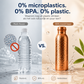 ❄️Zomerfresh 50% Korting!💧Premium Drinkfles van 100% Massief Koper – Plasticvrij en Geïnspireerd op Ayurveda