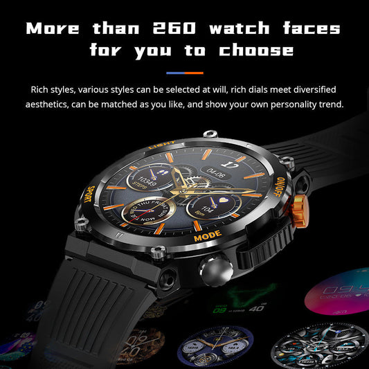 🎉Nieuwjaars Cadeau 50% KORTING!⌚Waterdichte Sport & Outdoor Smartwatch - IP68 Wasserdicht + Meerdere Sportmodi: Perfect Voor Wandelen/Rennen/Zwemmen!