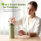 🌞Fris De Lente In Met 50% Korting!🧴4-in-1 Hervulbare Reisflessen Set – Lekvrij, Compact & Georganiseerd: Perfect Voor Reizen/Vakantie!