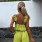 👗 Dames Mouwloze Jumpsuit: Brede Benen, Chic & Comfortabel
