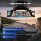 🎄Kerstdeal ALTIJD 50% KORTING!🚗👁️ Brede Auto Gebogen Achteruitkijkspiegel – Groothoekvisie, Eenvoudige Installatie & Universeel Pasvorm（Veilig Rijden Met Meer Zicht!）