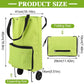 ❄️Zomerfresh 50% Korting!🛒2-in-1 Opvouwbare Boodschappentrolley – Stevige Winkeltas op Wielen voor Supermarkt, Markt & Reizen