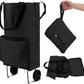 ❄️Zomerfresh 50% Korting!🛒2-in-1 Opvouwbare Boodschappentrolley – Stevige Winkeltas op Wielen voor Supermarkt, Markt & Reizen