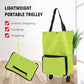 ❄️Zomerfresh 50% Korting!🛒2-in-1 Opvouwbare Boodschappentrolley – Stevige Winkeltas op Wielen voor Supermarkt, Markt & Reizen