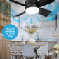 🌞Fris De Lente In Met 50% Korting!🌬️2-in-1 E27 Plafondventilator met Lamp – Dimbare Socket Fan met Afstandsbediening, Timer en 3 Snelheden