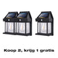 🎉Nieuwjaars Cadeau 50% KORTING!💡Zonne-energie Buitenwandlamp (IP65 Waterdicht): 3 Slimme Modi + Automatische Sensor – Geen Bedrading & Bespaar Elektriciteit!