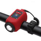 🚲 2-in-1 Fietsbel & Licht: 110dB, Waterdicht, USB-Oplaadbaar - Veilig & Stijlvol Rijden!