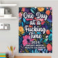 🖤Black Friday topper!✨ 2026 Scheldwoordenkalender voor Geestelijke Gezondheid – One Day At A Fucking Time, Humoristisch & Resoneerend (Perfect voor Vrouwen die met Angst, Depressie Struggle en van Humor Houden!)