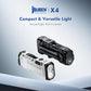 🌞Fris De Lente In Met 50% Korting!🔦180° Draaibare LED Werklamp | Dubbele Lichtbronnen & Magnetische Basis | Compact EDC Zaklamp