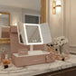 🎃Halloween-Aanbieding 50% Korting!✨Tri-Fold LED Make-up Spiegel – Groothoek Verlichte Vanity Spiegel Voor Alledaagse Schoonheid