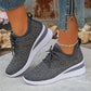 👟 ✨Ademende Mesh Sneakers Met Strass: Fijn Voor De Zomer, Mooi Voor Elke Outfit!