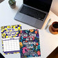 🖤Black Friday topper!✨ 2026 Scheldwoordenkalender voor Geestelijke Gezondheid – One Day At A Fucking Time, Humoristisch & Resoneerend (Perfect voor Vrouwen die met Angst, Depressie Struggle en van Humor Houden!)
