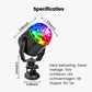 🎄Kerstdeal ALTIJD 50% KORTING!✨Magische LED Disco Bol – RGB Stroboscoop Effect, Afstandsbediening & Draagbaar (Creëer Instant FeestSfeer Voor Partijen, Karaoke & Meer!)