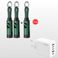 🌞Fris De Lente In Met 50% Korting!🔋4-in-1 Sleutelhanger Laadkabel met Display – Draagbare Snellaadkabel tot 65W met Live Wattage Monitor