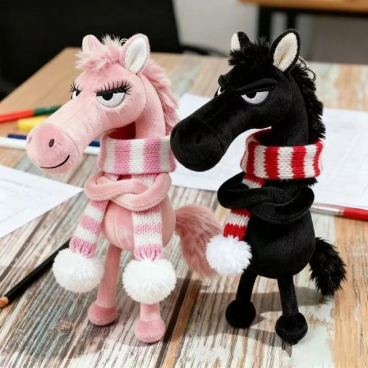 🎉Nieuwjaars Cadeau 50% KORTING!🐎Lucky Horse Guardian Mascot – KleurSymbolen Geluk + Gratis DIY-Sjaal & Sleutelhanger: Perfect NieuwjaarsCadeau!
