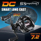 🌞Fris De Lente In Met 50% Korting!🎣DC Baitcasting Visreel - Digitaal Remsysteem (Zeg maar dag tegen Backlash!) - 7.2:1 High Speed - Voor Roofvissen in Zoet- & Zoutwater