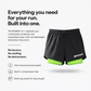❄️Zomerfresh 50% Korting!🏃2-in-1 Hardloopshort met Binnenbroek – Ademend, Licht & Met Veilige Telefoon- en Ritszakken