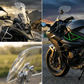 ❄️Zomerfresh 50% Korting!🏍️Verstelbare Motor Winddeflector – Universele Windscherm Spoiler tegen Helmtrillingen, Windgeruis & Turbulentie