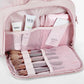 ❄️Zomerfresh 50% Korting!✨Ruime Reistoilettas met Meerdere Vakken – Waterafstotende Make-up Organizer voor Reizen, Badkamer & Dagelijks Gebruik