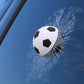 🖤Black Friday topper!50% korting ✨ Creatieve 3D Sportbal Autoruit Sticker – Realistisch Barstdesign, Duurzaam PVC & Meerdere Sportstijlen (Grappig Autoaccessoire, Zelfklevend!)