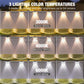 🌞Fris De Lente In Met 50% Korting!💡Solar LED Wandlamp voor Buiten | Draadloze Tuinverlichting met Sensor | RGB & Warm Wit | Weerbestendig