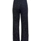 🎅 Exclusief Sinterklaasvoordeel!50% KORTING✨ Dames Wijde Broek Met Pailletten (Faux Suede) – Hoog Taille & Elastische Band – Perfect voor Kerstfeest & Feestelijke Gelegenheden!