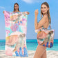 🌞Fris De Lente In Met 50% Korting!🏖2-in-1 strandhanddoek + handtas set | 100% biologisch katoen, zandwerend ontwerp