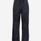 🎅 Exclusief Sinterklaasvoordeel!50% KORTING✨ Dames Wijde Broek Met Pailletten (Faux Suede) – Hoog Taille & Elastische Band – Perfect voor Kerstfeest & Feestelijke Gelegenheden!