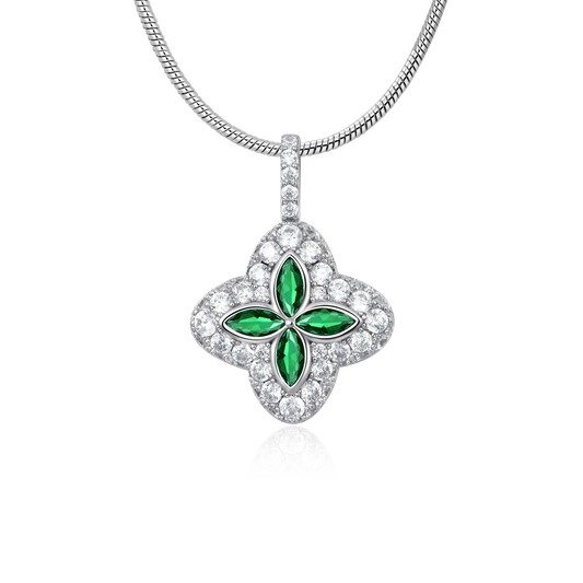 🎉Nieuwjaars Cadeau 50% KORTING!✨"Geluksbrenger" Klavertje Vier Hanger | Een Talisman Vol Sterrenlicht
