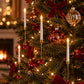 50% Korting!🎄Hangende LED-Kerstboomkaarsen – Magische Flakkerende Gloed Met Afstandsbediening & Timer