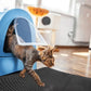 🐱 Tapis Antidérapant pour Litière pour Chat – Antislip, Gemakkelijk Schoon Te Maken & Waterdicht (Huis Ruweloos & Kattenvriendelijk!)